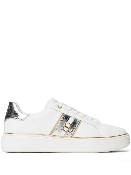 Sneakerși Twinset din piele alb