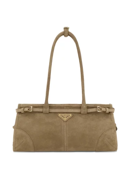 Geantă Prada din piele de căprioară