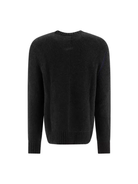 Sweter Burberry czarny