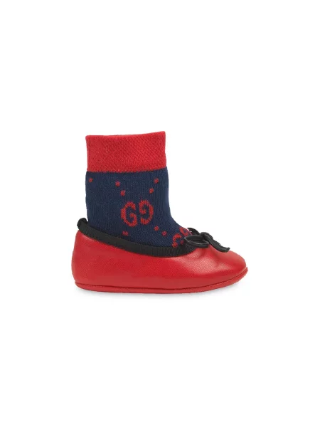 Kapcie dziecięce Gucci czerwone