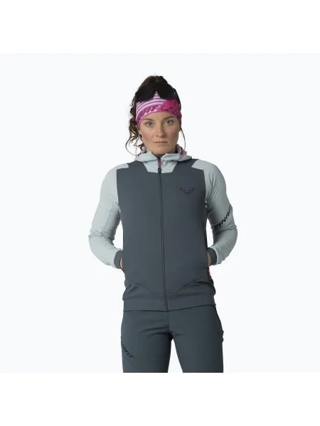 Geacă damă DYNAFIT Blacklight Therm Hooded cloud albastru