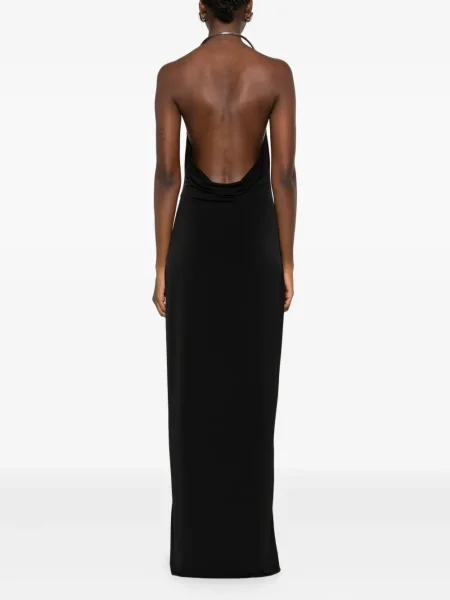 Rochie maxi Coperni de costum negru