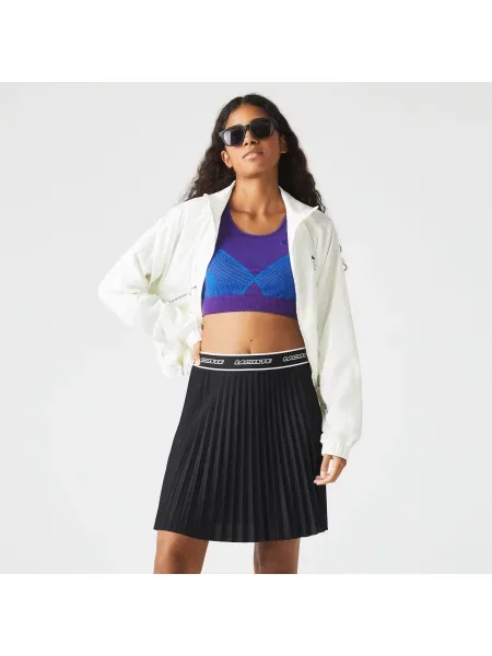 Lacoste Spódnica Active Loose Fit W Kolorze Czarnym czarna