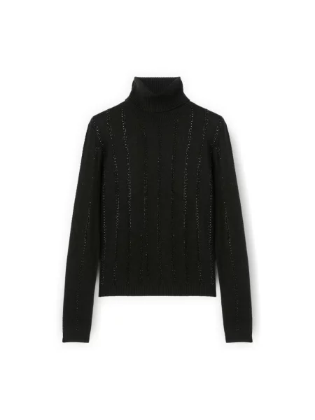 Golf golf Motivi wełniany czarny