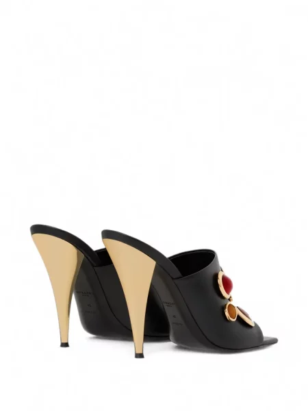 Papuci tip mules Givenchy din piele negru