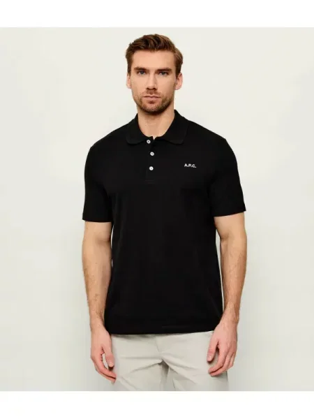 Tricou polo A.p.c. negru