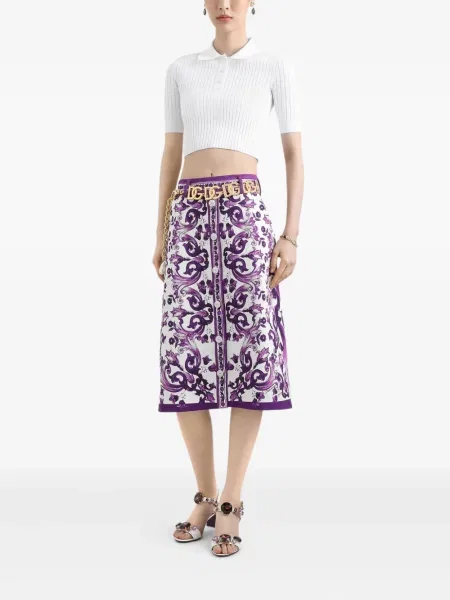 Polo Dolce & Gabbana alb