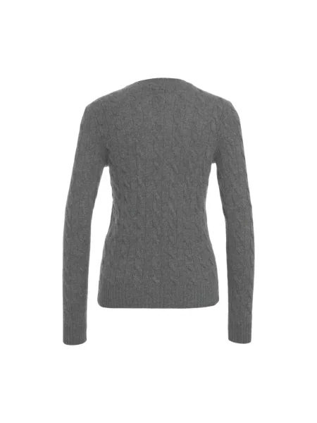 Sweter Polo Ralph Lauren wełniany szary