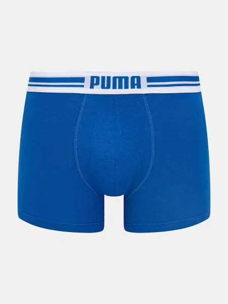 Puma Boxerky Everyday Logo modré
