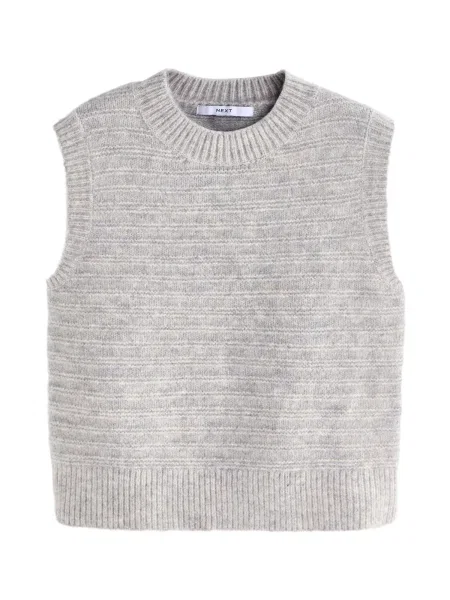 Next Top z naramnicami pegasto siva