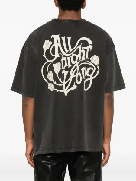 Tricou Amiri cu imagine negru