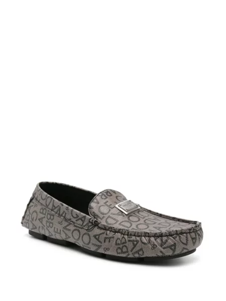 Žakardinis loaferiai Dolce & Gabbana pilka