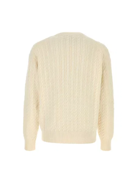 Dzianinowy sweter Kenzo biały