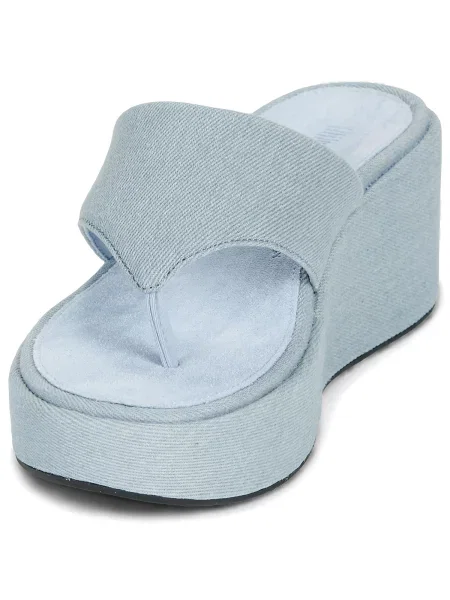 Pantofi Fitflop cu platformă albastru