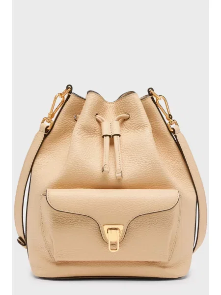 Сумка Coccinelle бежевая