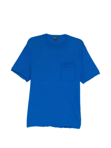 Tricou James Perse din jerseu albastru