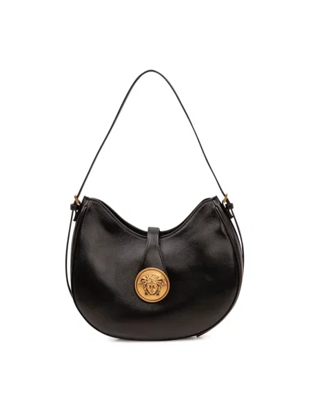 Torebka hobo Versace czarna