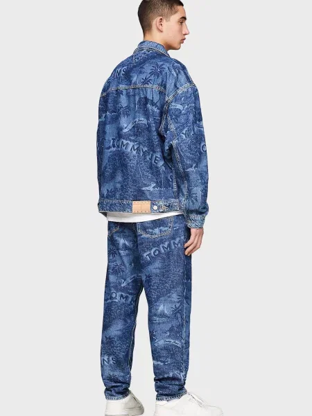 Джинсовая куртка Tommy Jeans синяя