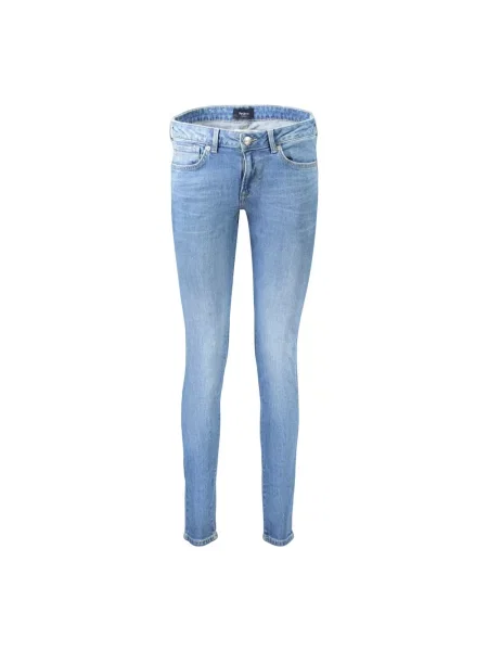 Skinny jeansy skinny Pepe Jeans niebieskie