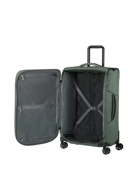 Чемодан Samsonite зеленый