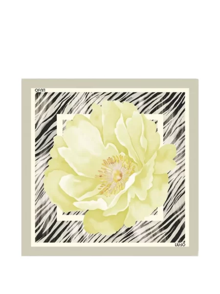 Fular Liu Jo cu model floral cu imagine