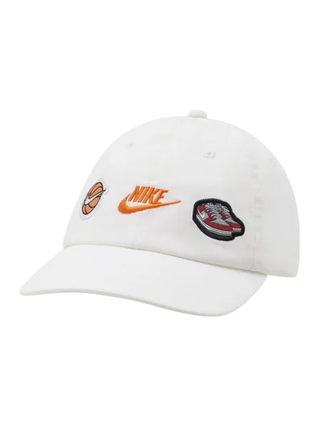 Nike Sportswear Šešir CLUB narančasta / tamno crvena / crna bijela