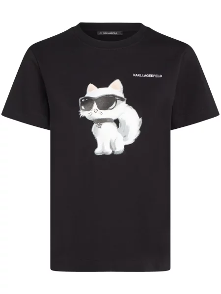Tričko Karl Lagerfeld černé