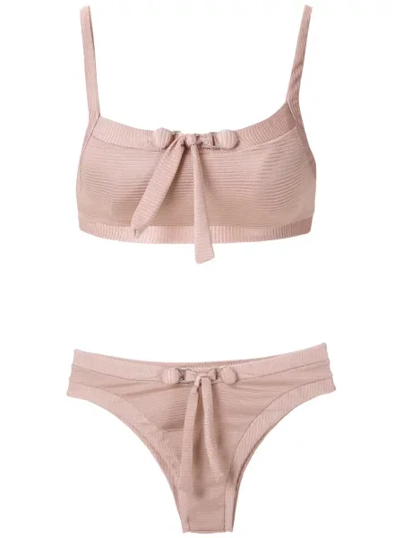 Bikini Amir Slama wiązany złoty