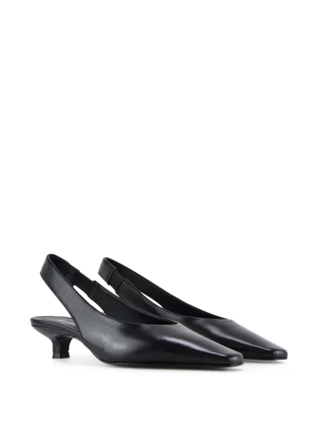 Pantofi cu toc Notabene slingback negru