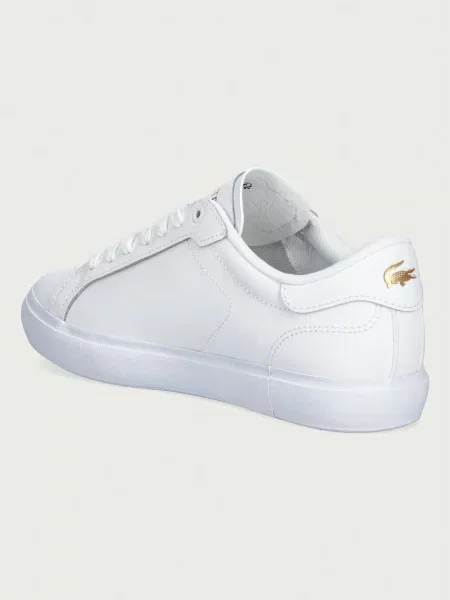 Кожаные кроссовки Lacoste