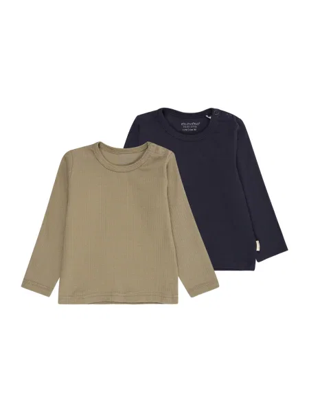 MINYMO Tricou închis / kaki albastru