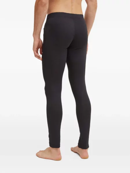 Leggings Jack Wolfskin cu imagine negru