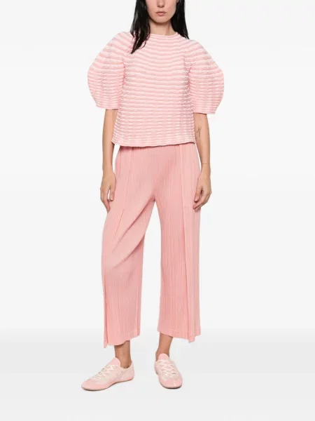 Pantaloni Pleats Please Issey Miyake roz