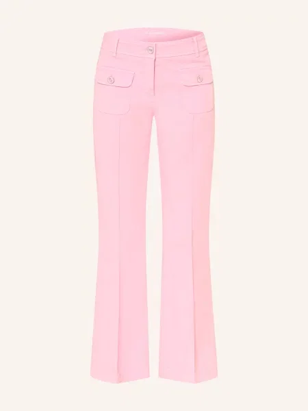 Cambio Spodnie Bootcut Farah pink różowe