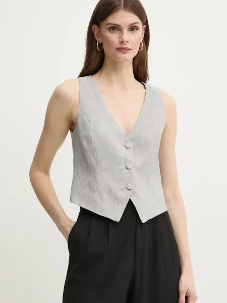 Marella vestă de in PERIM un singur rand de gri