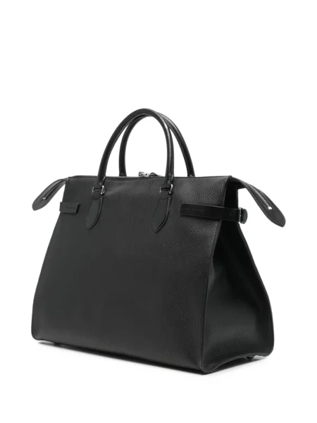 Geantă Valentino Garavani din piele negru
