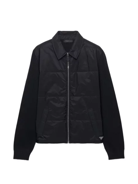 Cardigan Prada de lână negru