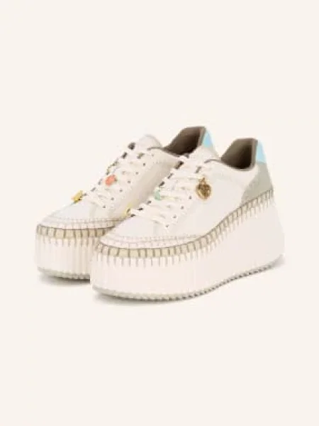 Chloé Buty Sportowe Nama gruen zielone