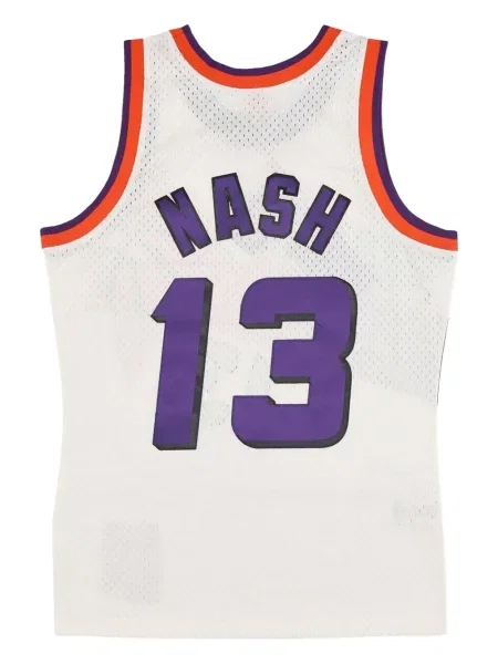 Cămașă Mitchell & Ness din jerseu alb