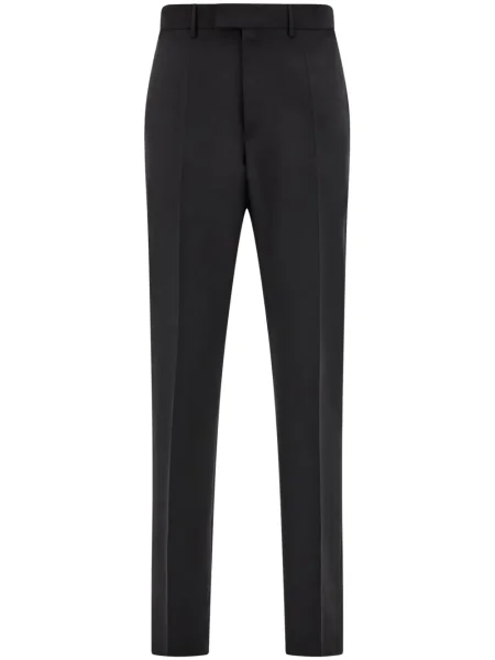 Pantaloni Ferragamo cu autograf negru