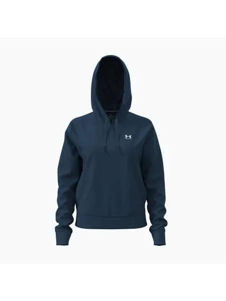 Кофта Under Armour Sport Terry Hoodie wham blue/white біла
