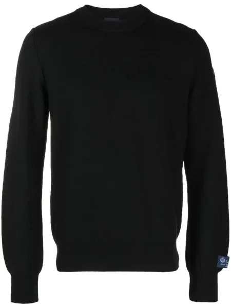 Pulover Paul & Shark tricotate negru