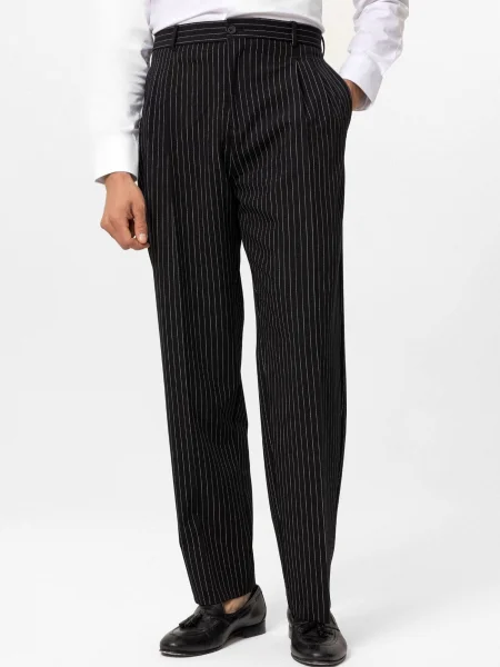 Antioch Pantaloni Trouser negru alb