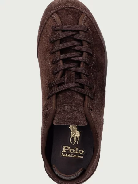 Polo Ralph Lauren Lw Prfl Drv маратонки дамски от велур кафяво