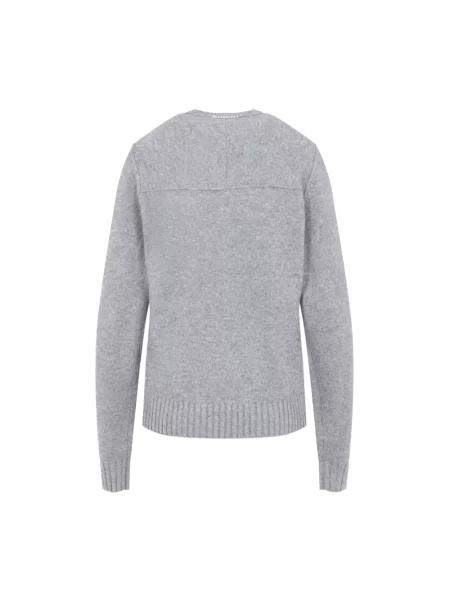 Sweter Carven z kaszmiru szary