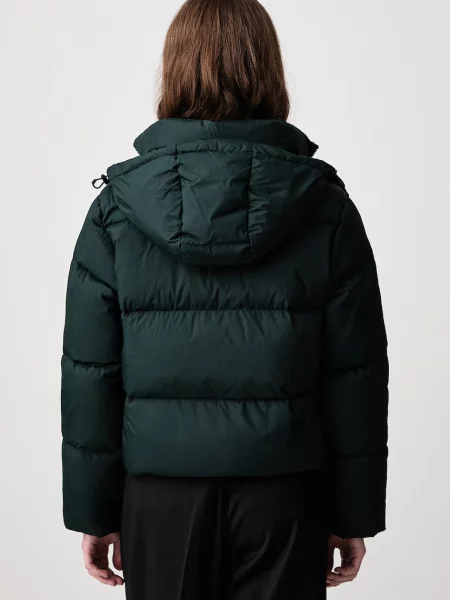 Lacoste kurtka puchowa zielona