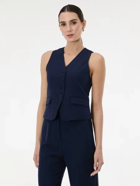 Vestă Orsay albastru