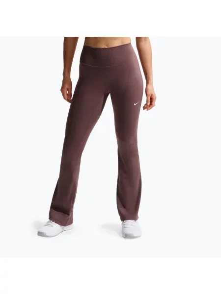 Legginsy Nike One High Waisted Flared tattoo/white białe