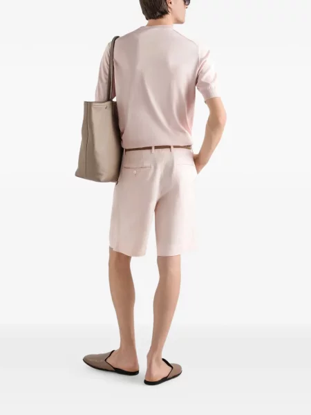 Pulover Dolce & Gabbana de mătase roz
