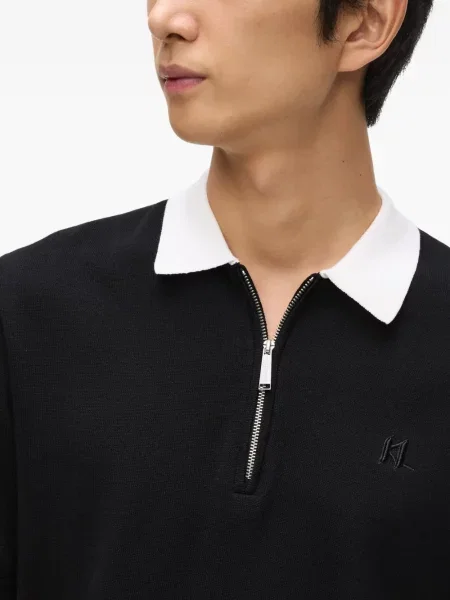 Polo Karl Lagerfeld negru